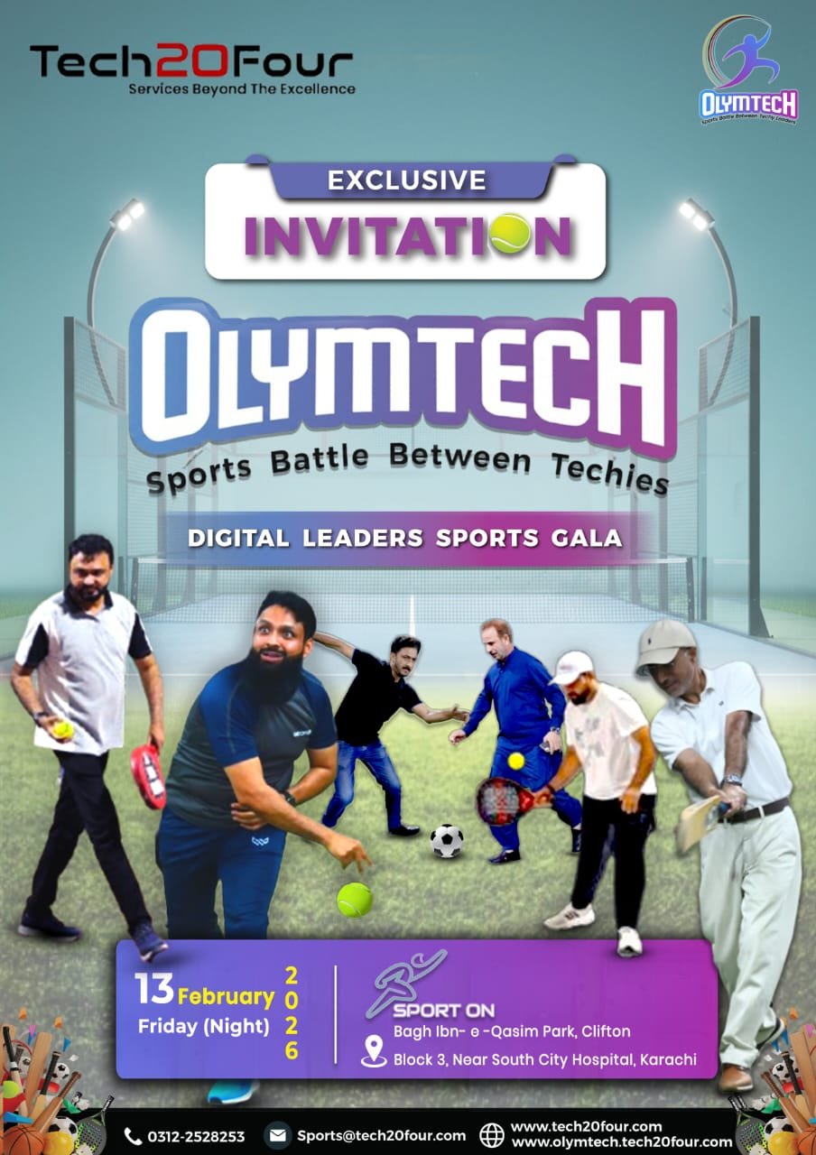 Home Come and Play at OlymTech (Digital Leaders Sports Gala) – Karachi, Season 2 – 2026