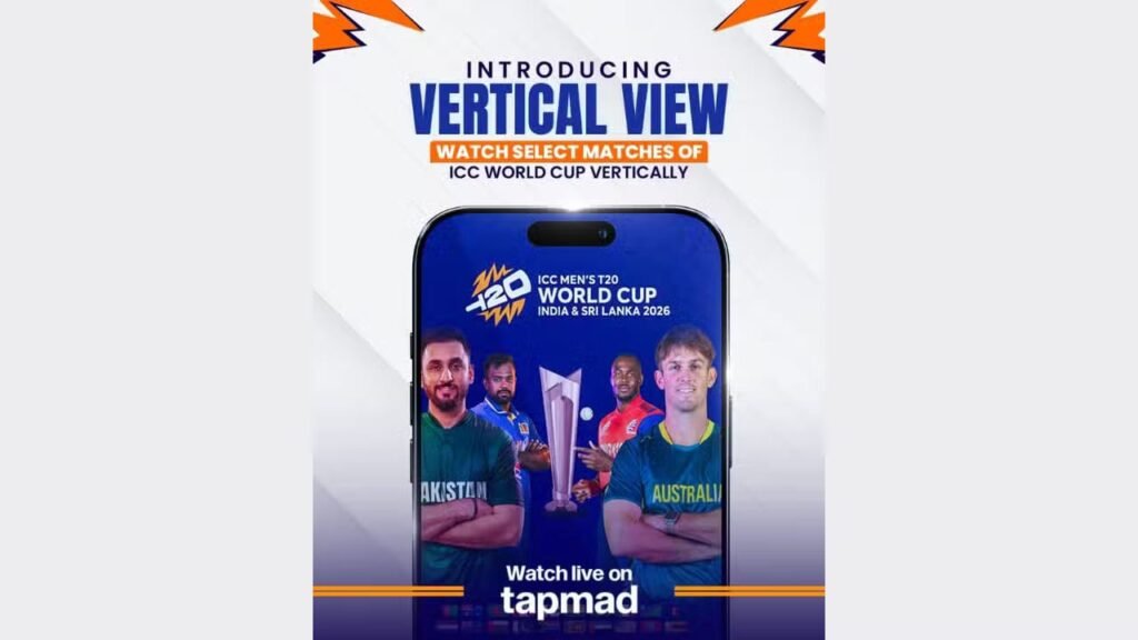 tapmad pakistan first ever vertical viewing sports streaming experience