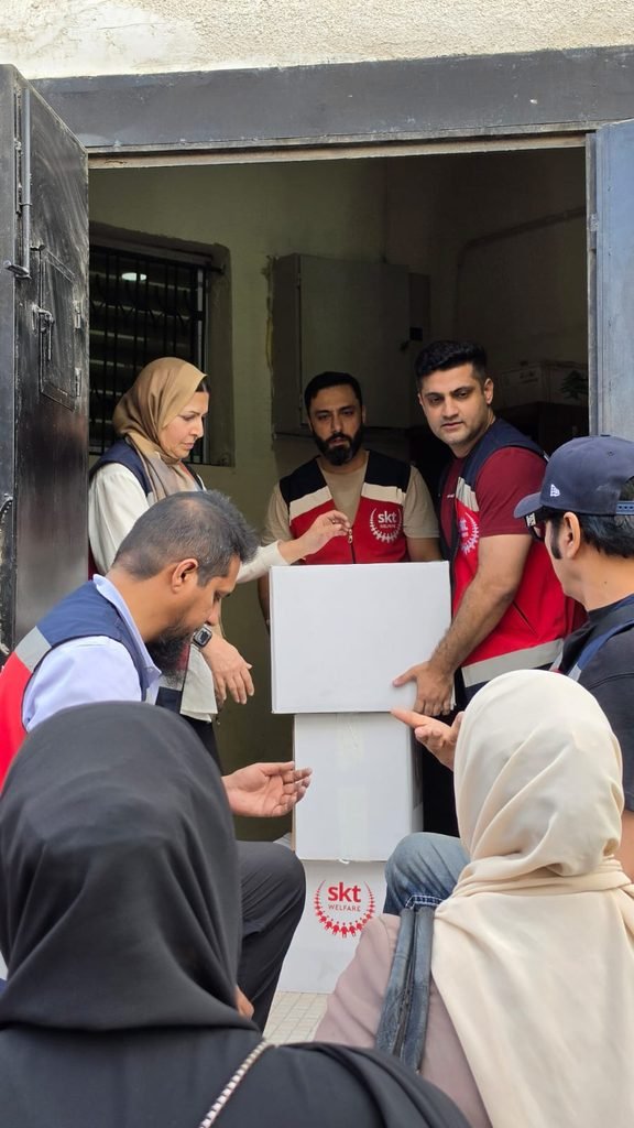 Bringing Hope Across Borders: SKT Welfare Completes Humanitarian Mission to Jordan skt welfare mission to jordan for gaza (1)