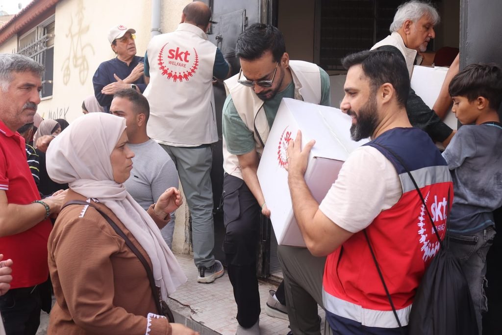Bringing Hope Across Borders: SKT Welfare Completes Humanitarian Mission to Jordan skt welfare mission to jordan for gaza (14)