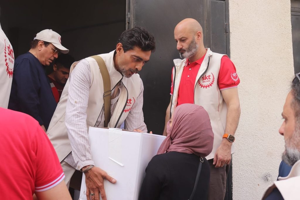 Bringing Hope Across Borders: SKT Welfare Completes Humanitarian Mission to Jordan skt welfare mission to jordan for gaza (19)